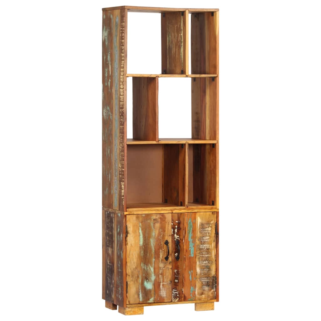 Bookshelf 60x35x180 Cm Solid Reclaimed Wood
