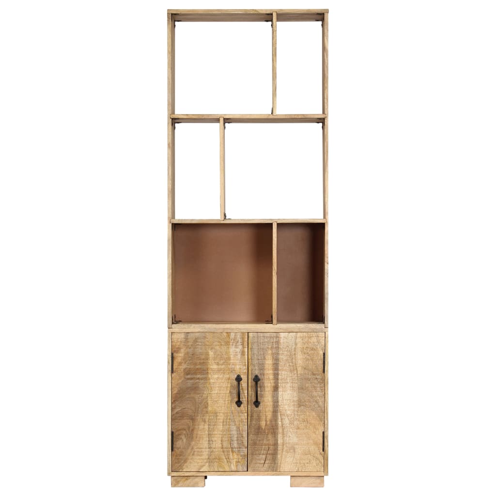 Bookshelf 60x35x180 Cm Solid Mango Wood