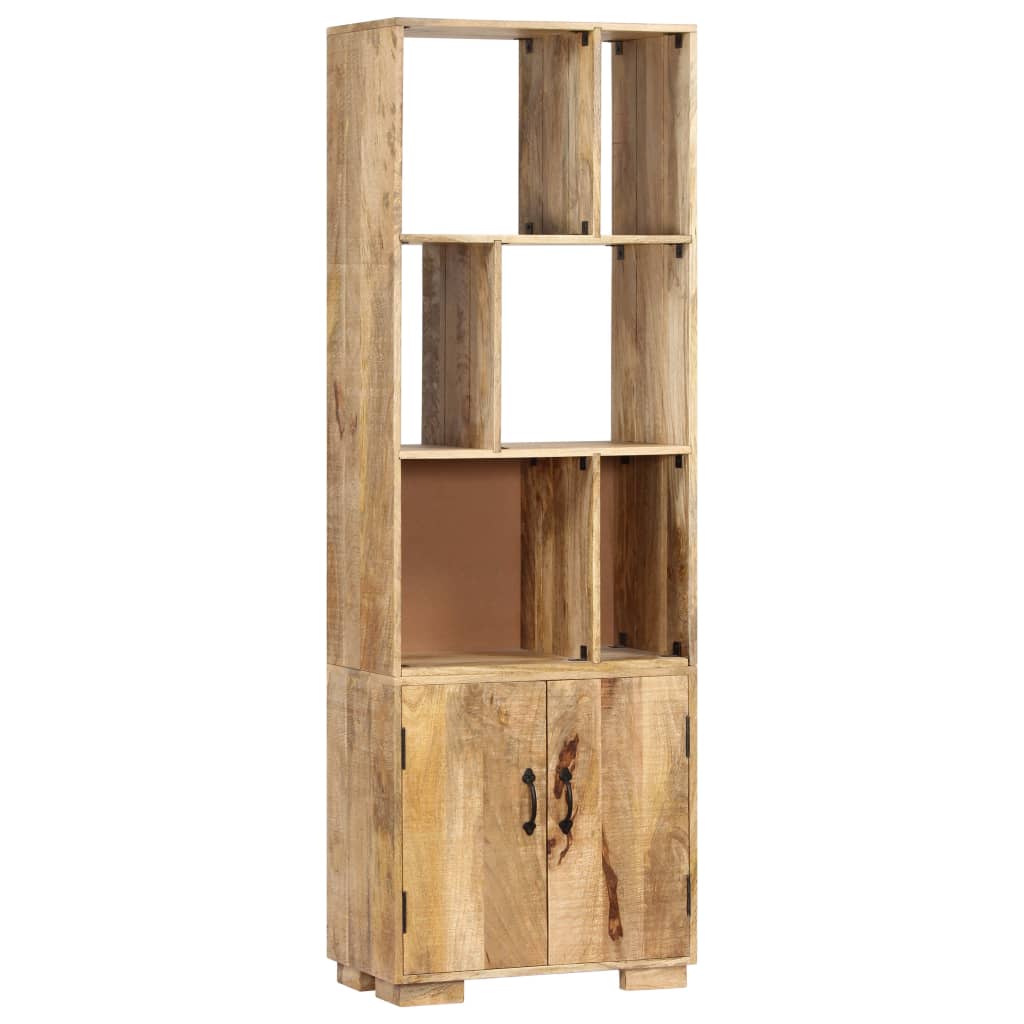 Bookshelf 60x35x180 Cm Solid Mango Wood