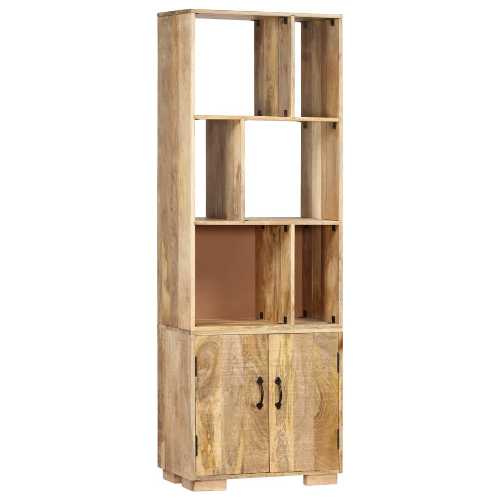 Bookshelf 60x35x180 Cm Solid Mango Wood