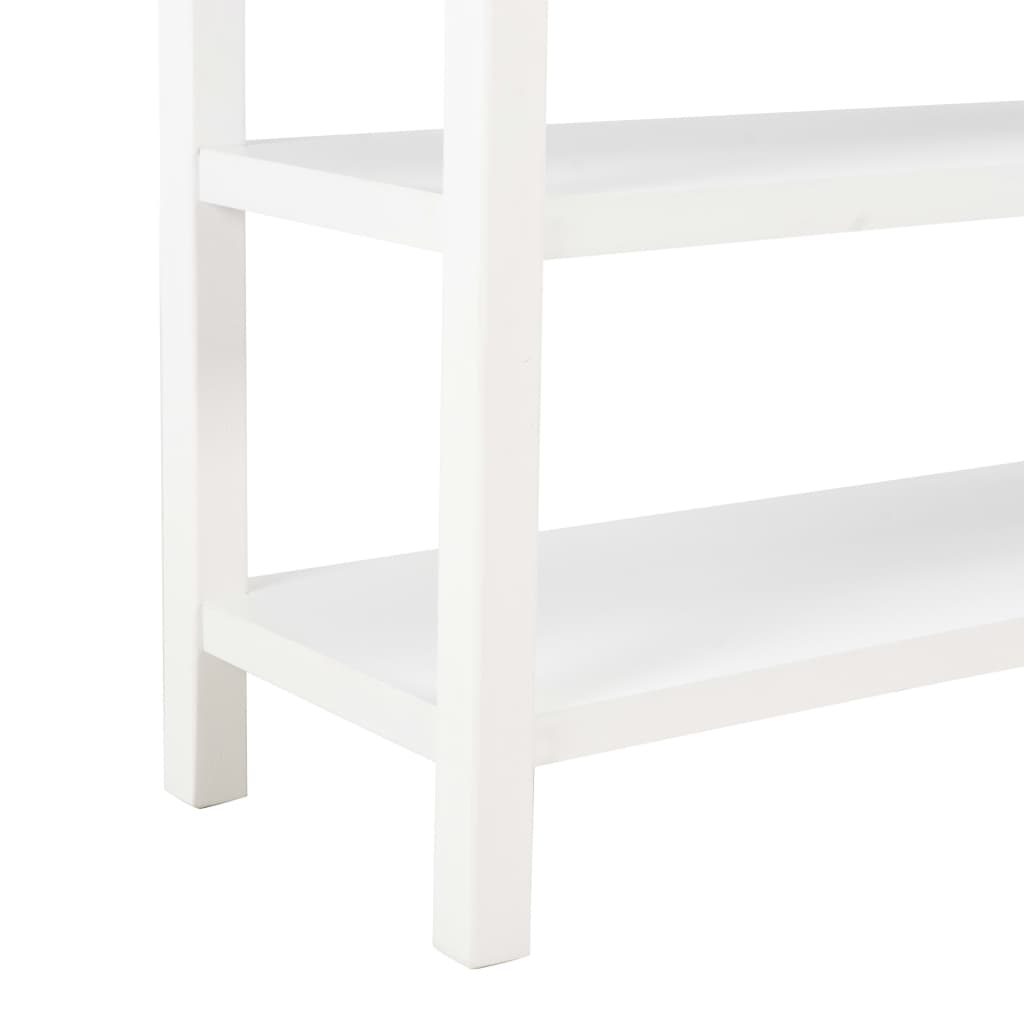 Sideboard White 110x35x80 cm MDF