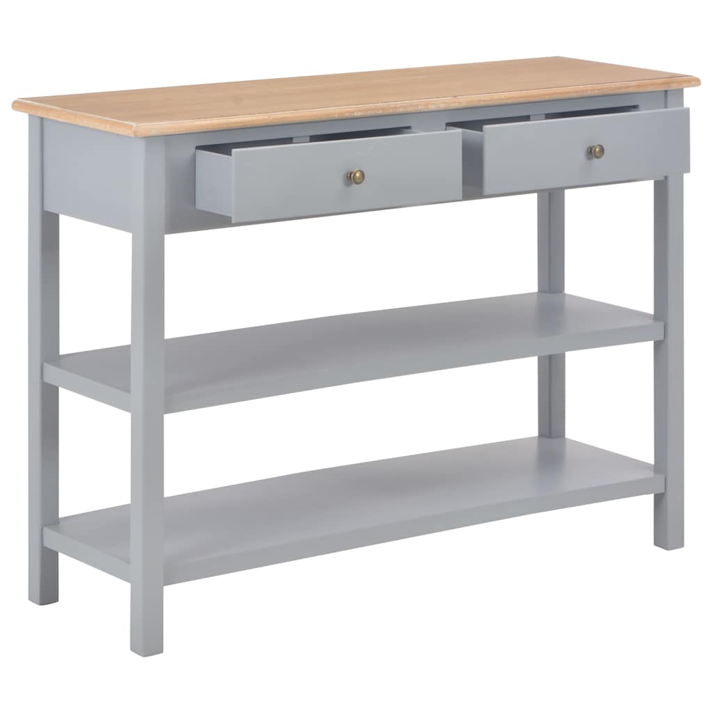 Sideboard Grey 110x35x80 cm MDF