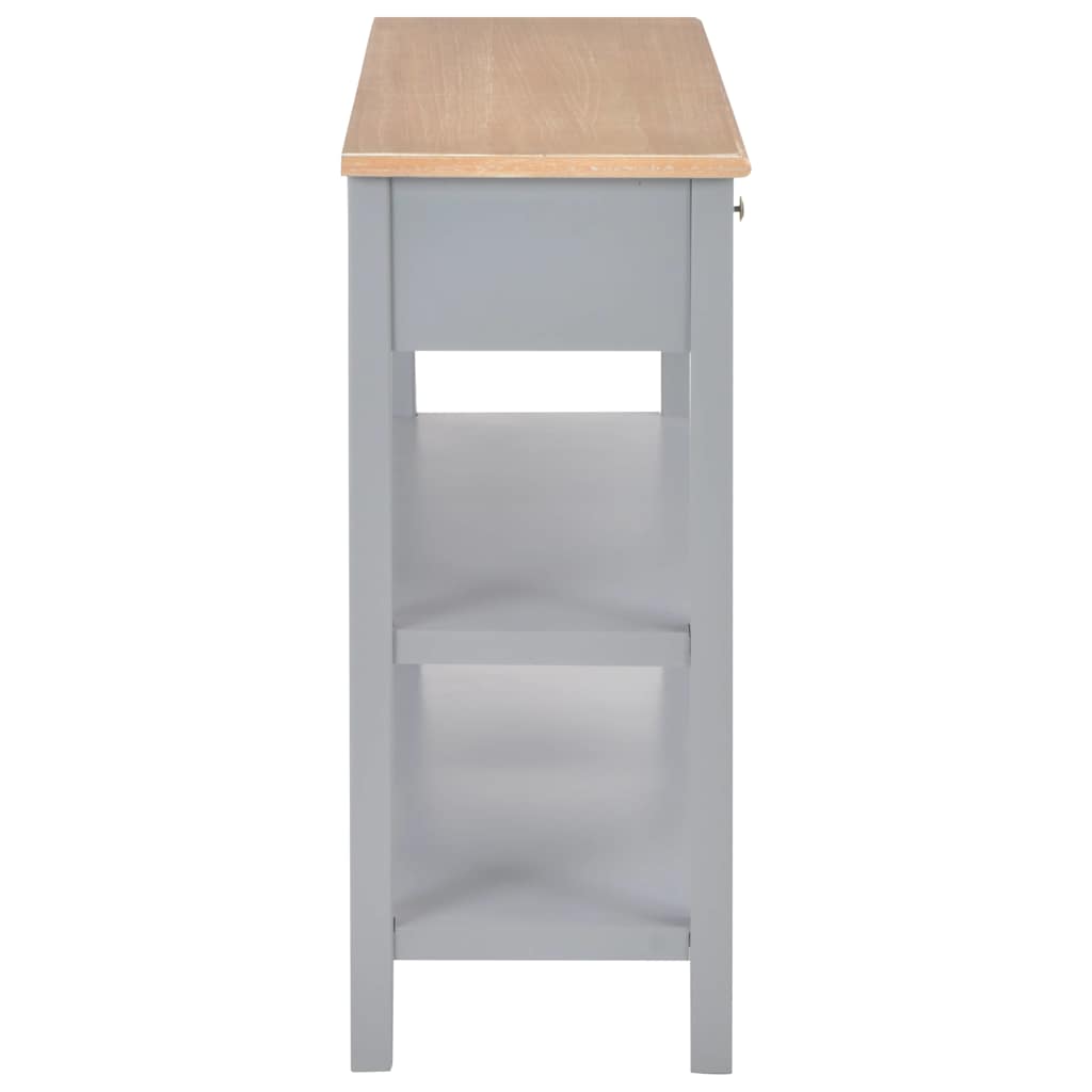 Sideboard Grey 110x35x80 cm MDF
