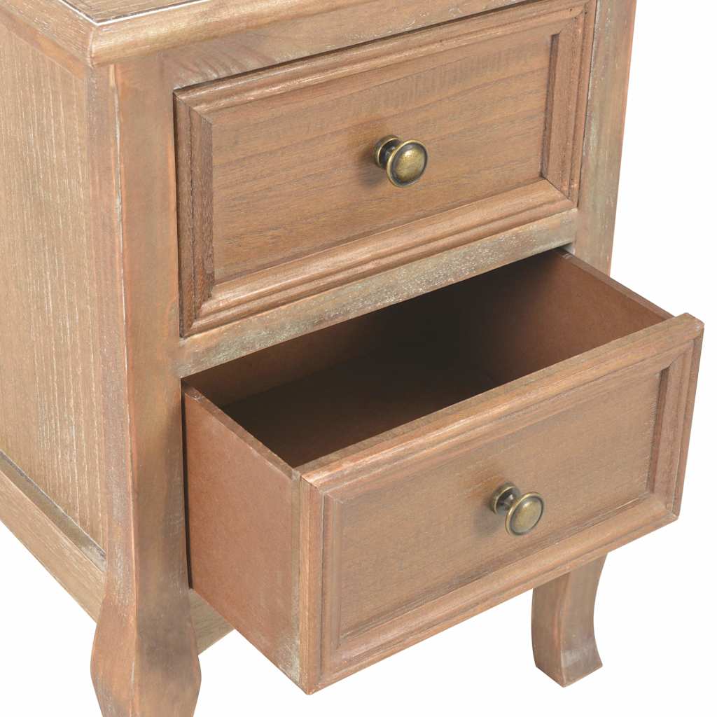 Bedside Cabinets 2 pcs 35x30x49 cm MDF
