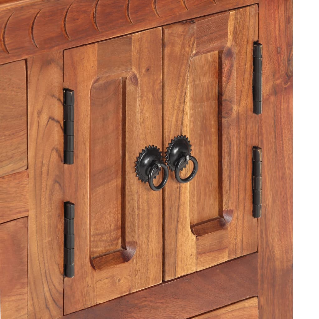Sideboard 62x30x75 cm Solid Acacia Wood