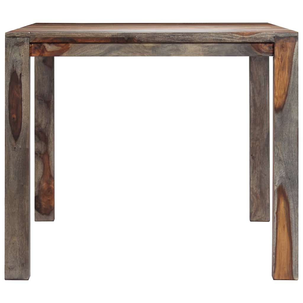 Dining Table Grey 180x90x76 cm Solid Acacia Wood