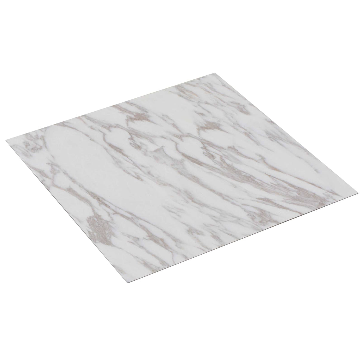 Flooring Planks 5.11 m² 55 pcs PVC White Marble