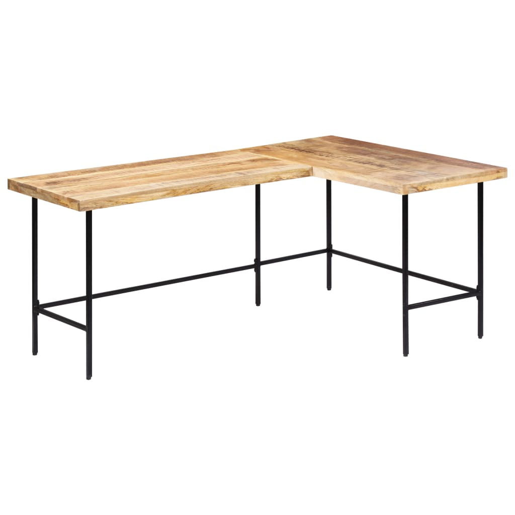Desk 180x120x76 cm Solid Mango Wood