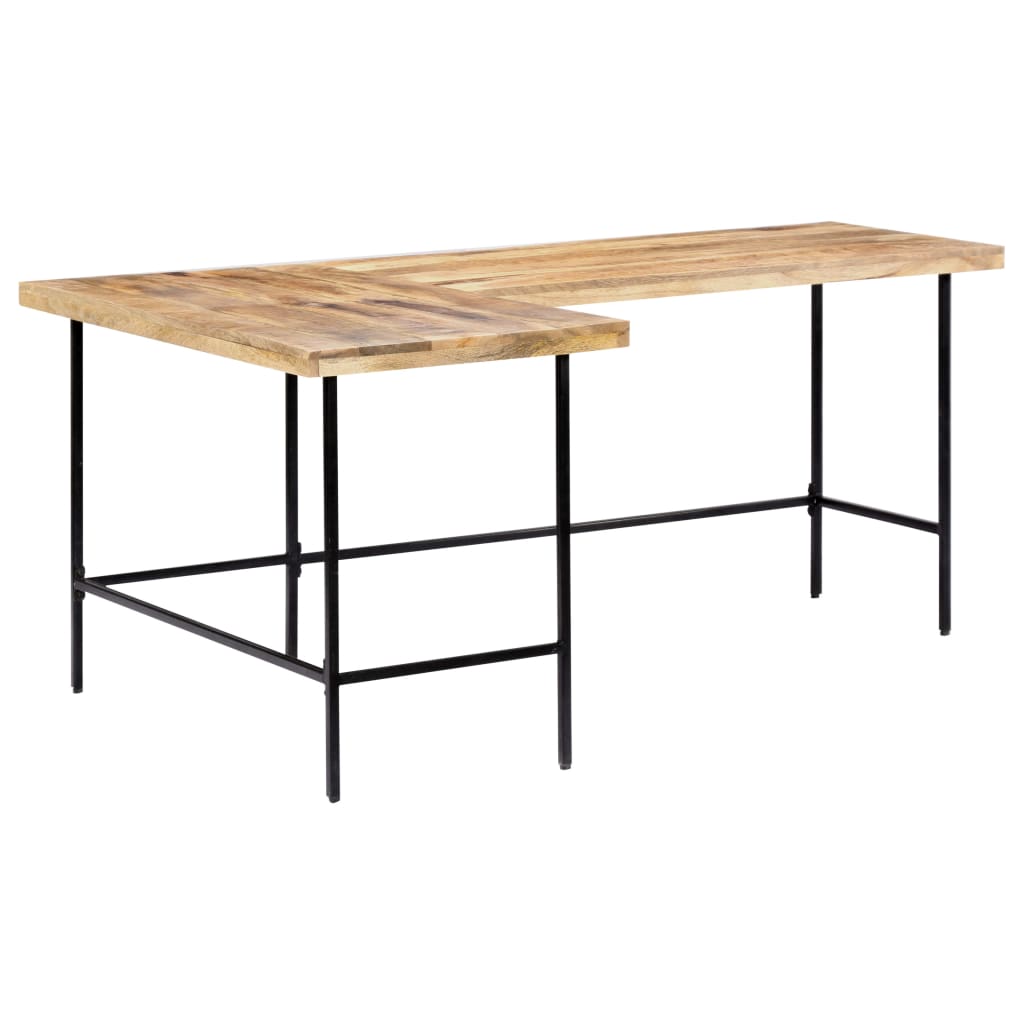Desk 180x120x76 cm Solid Mango Wood