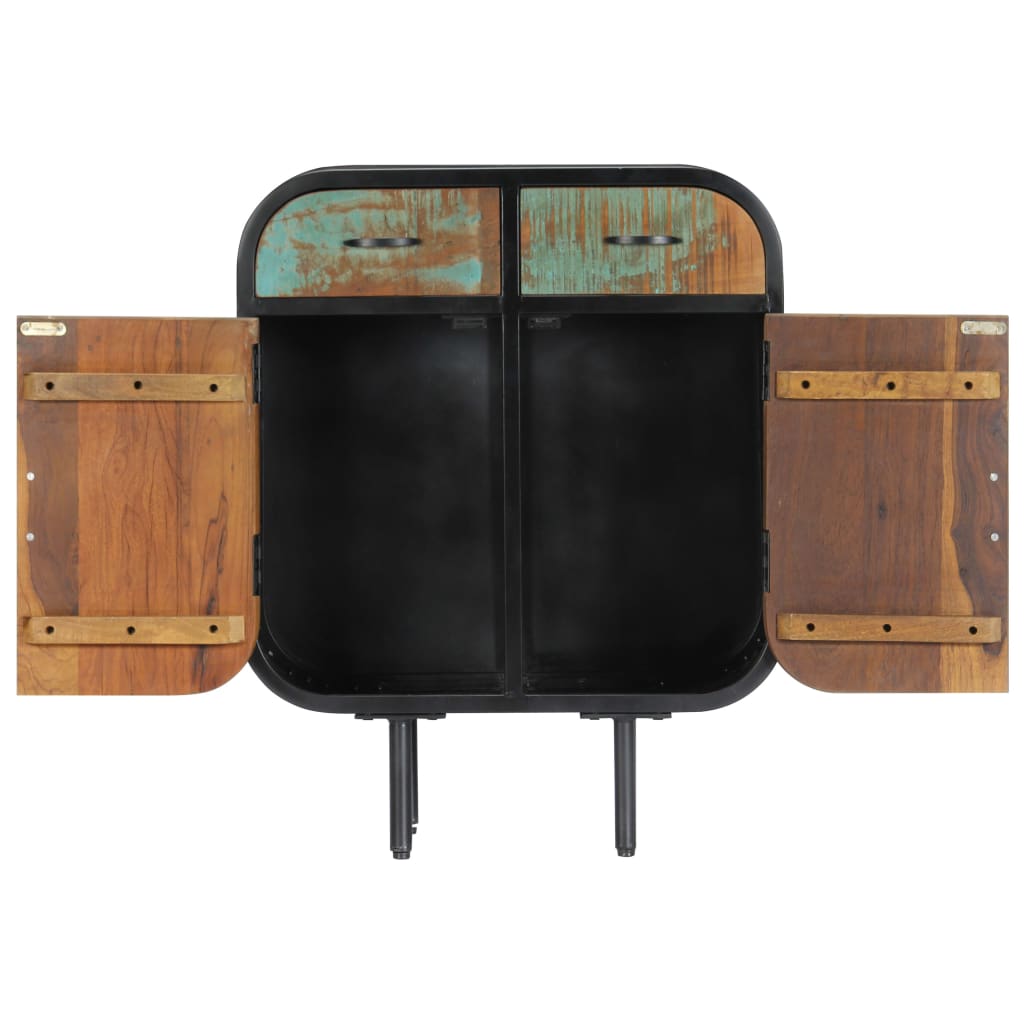 Sideboard 60x30x75 cm Solid Reclaimed Wood