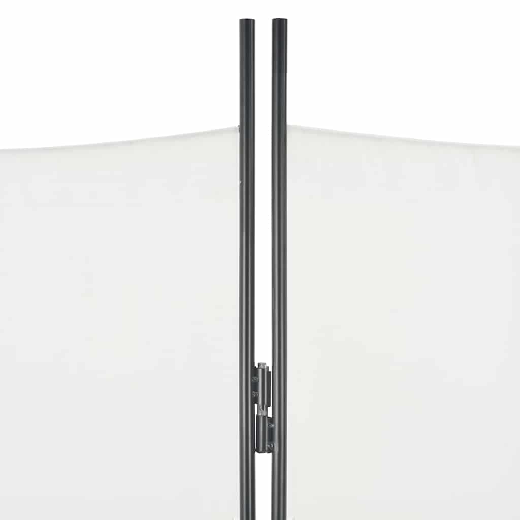 3-Panel Room Divider White 150x180 cm