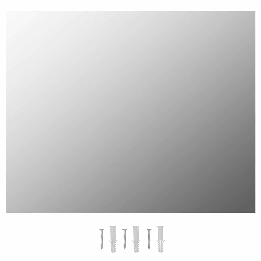 Frameless Mirror 100x60 cm Glass