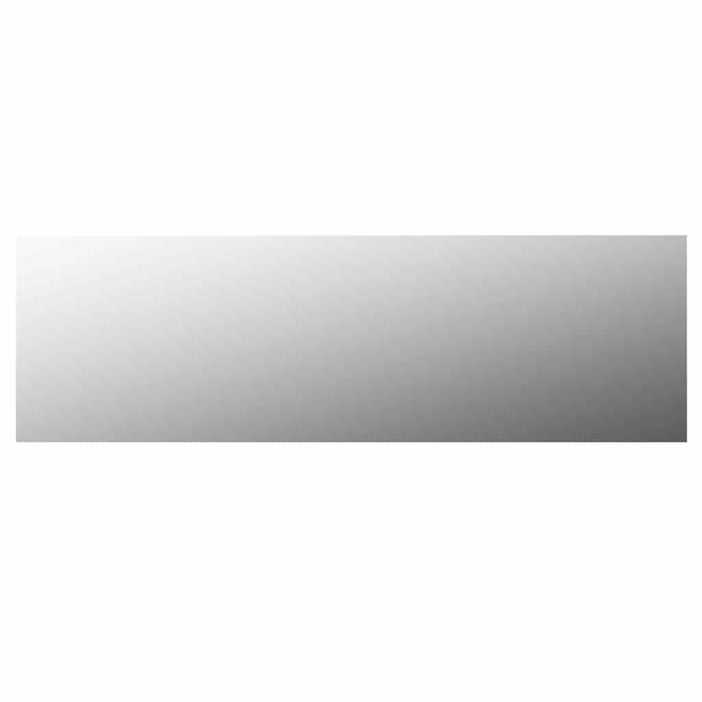 Frameless Mirror 140x40 cm Glass