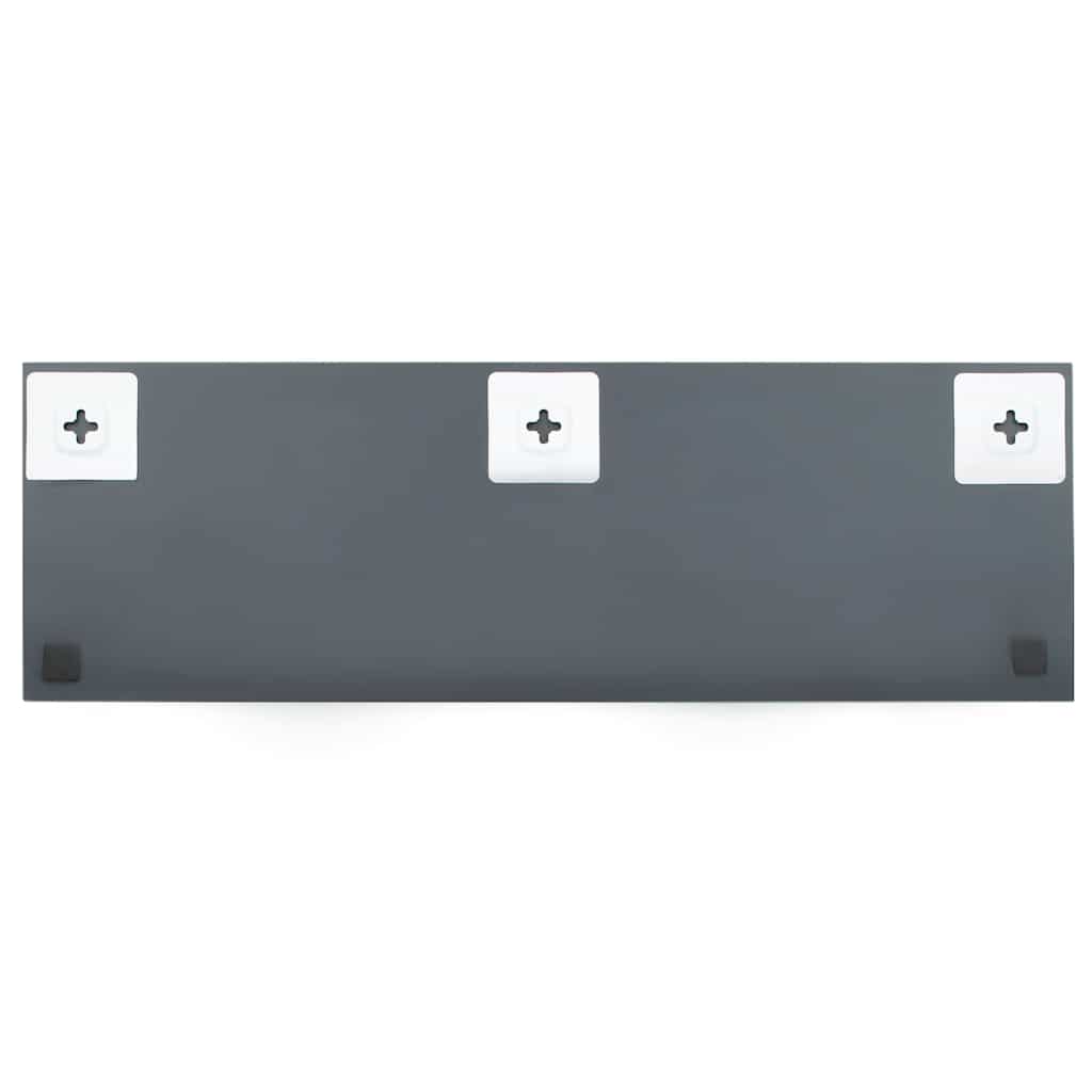 Frameless Mirror 140x40 cm Glass