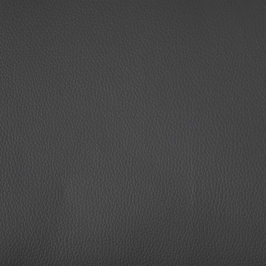 Cube Armchair Grey Faux Leather