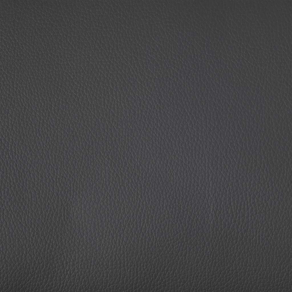 Cube Armchair Grey Faux Leather