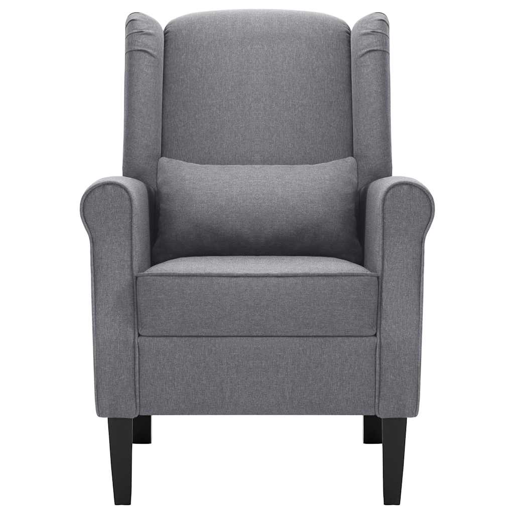 Armchair Dark Grey Fabric