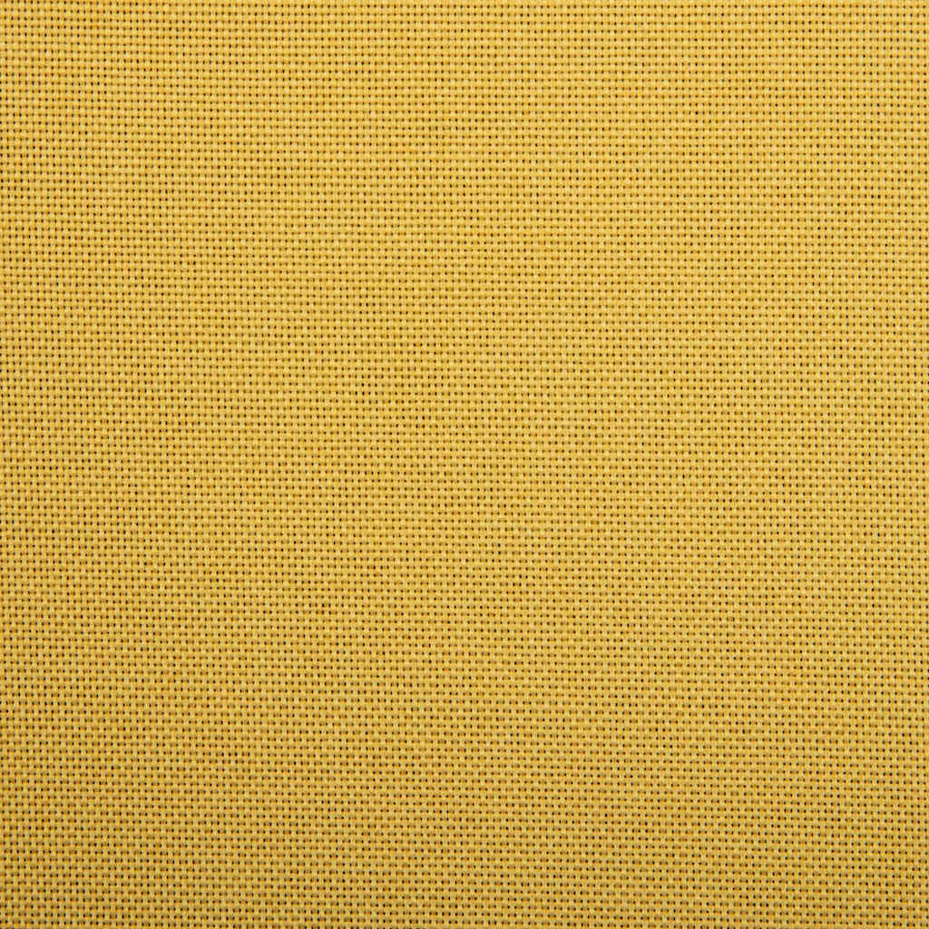 Swivel Dining Chair Yellow Fabric