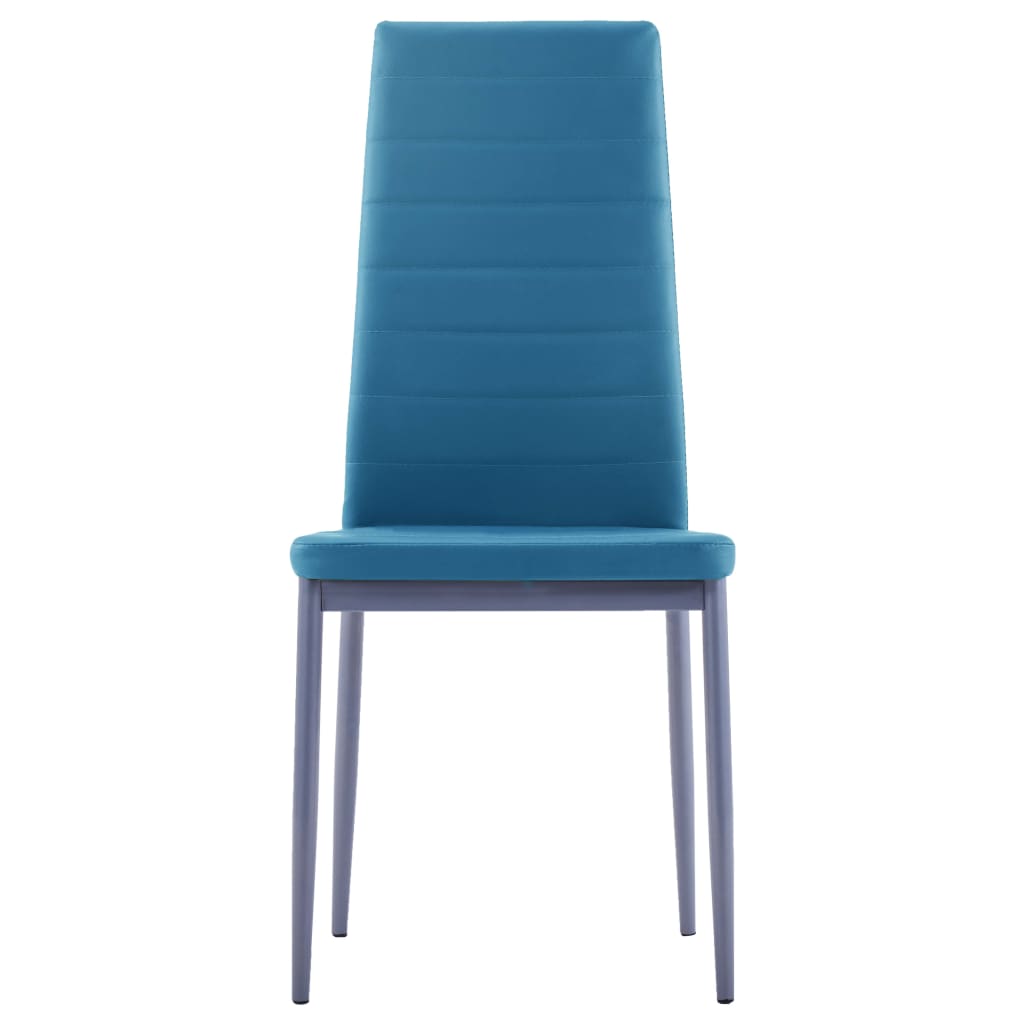 Five Piece Dining Set Blue