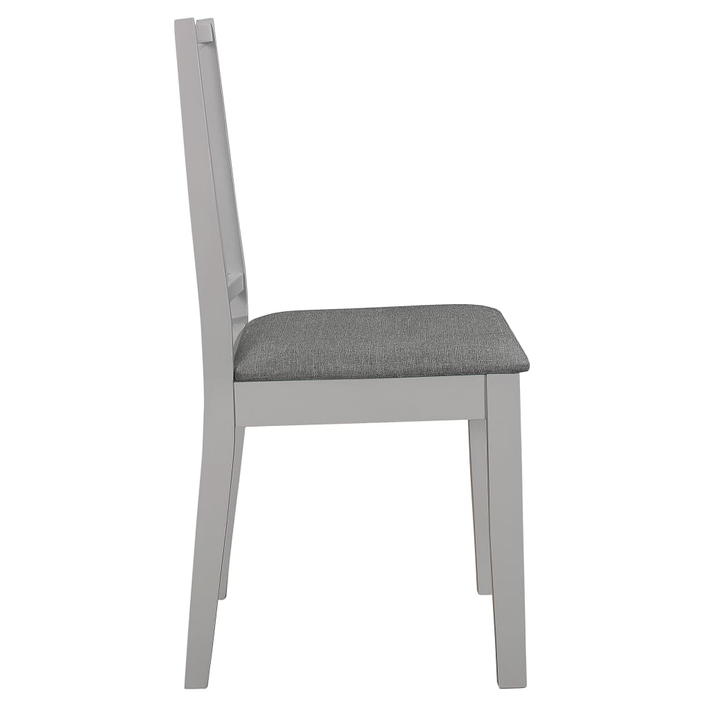 5 Piece Dining Set MDF Grey