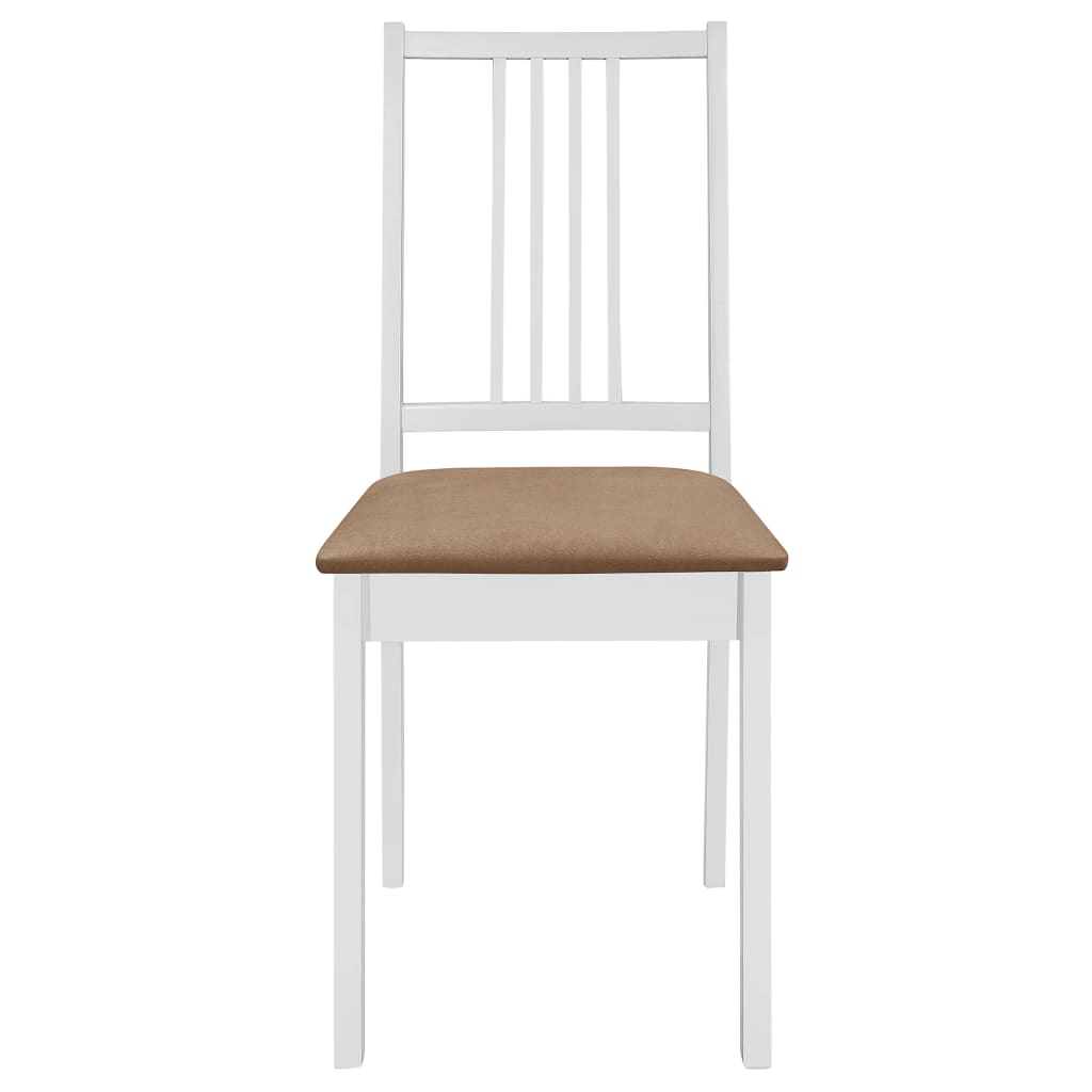 3 Piece Dining Set MDF White