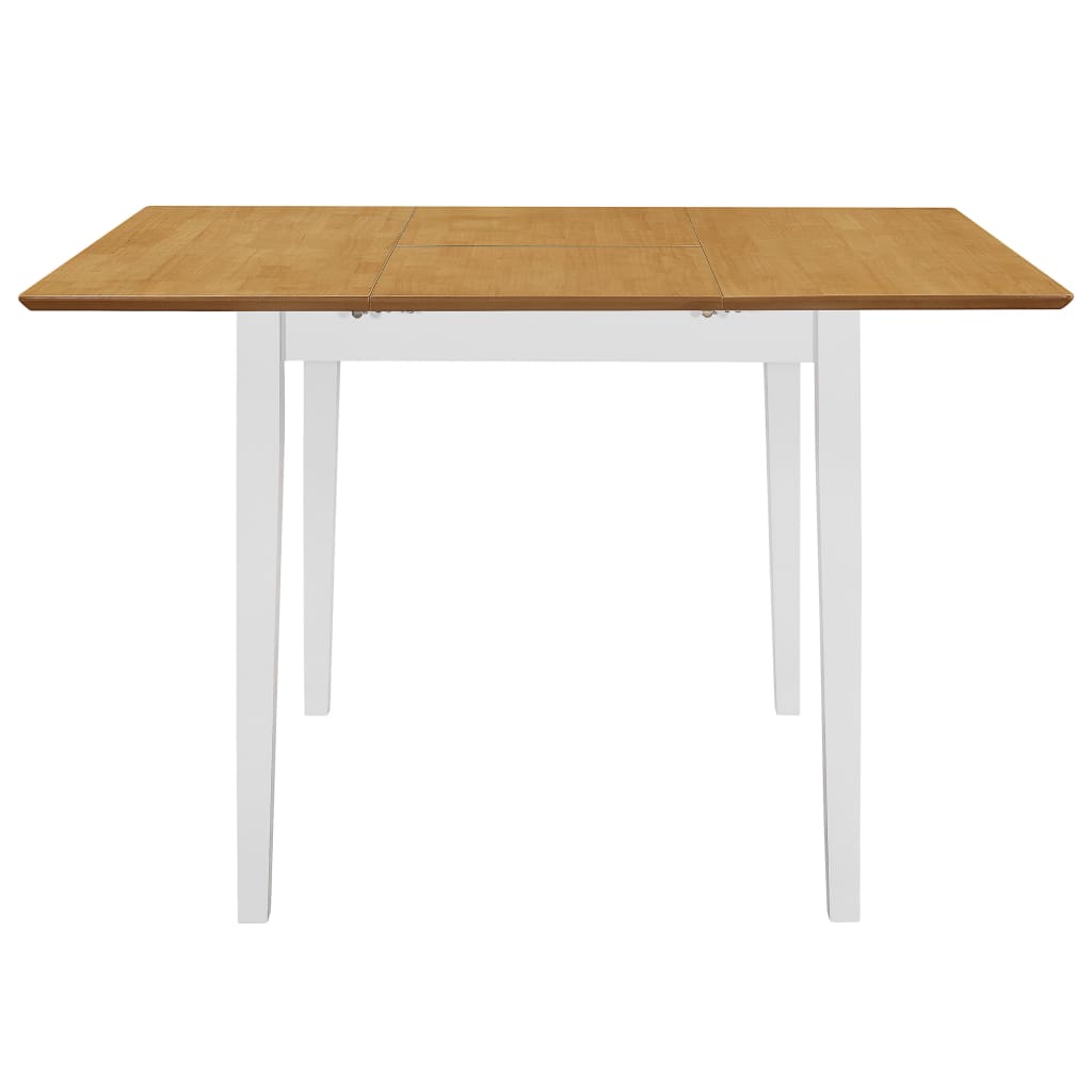 3 Piece Dining Set MDF White