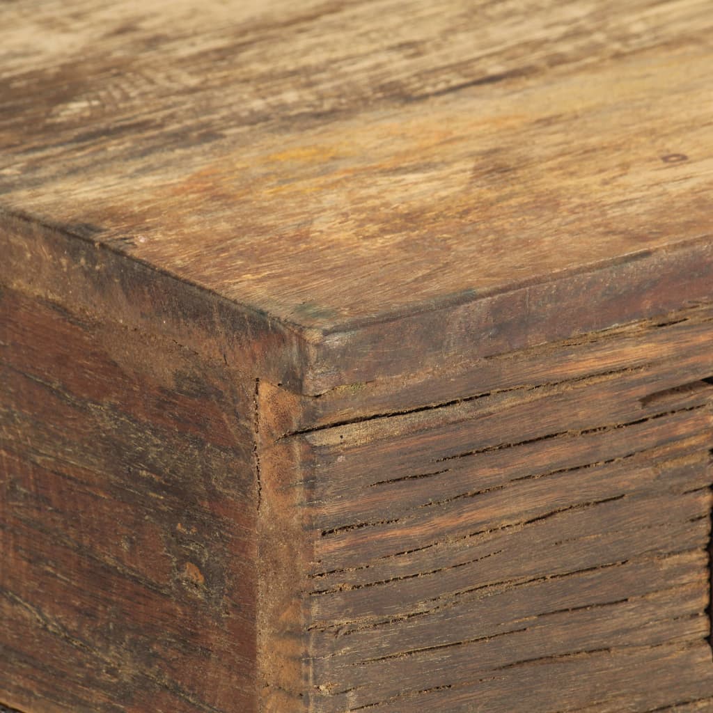 TV Cabinet 150x30x46 cm Solid Reclaimed Wood