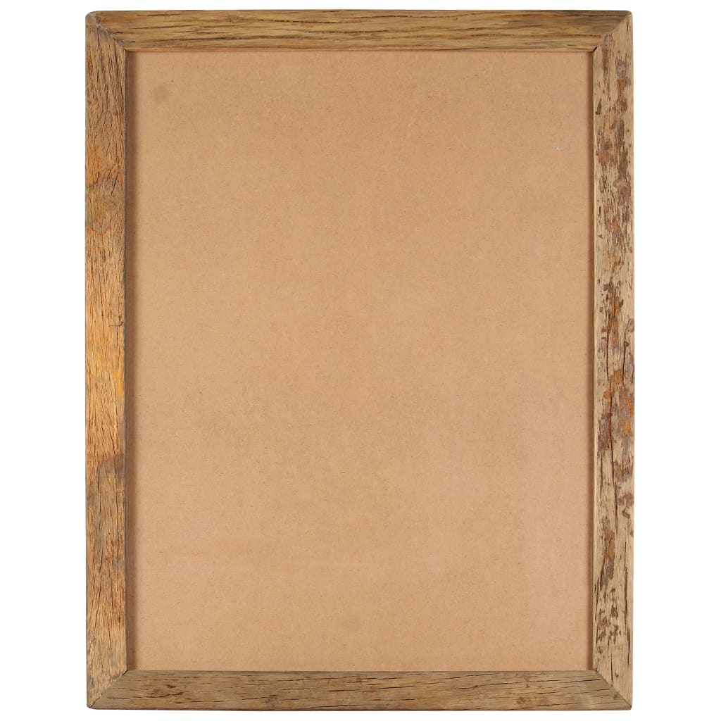 Photo Frames 2 pcs 50x70 cm Solid Reclaimed Wood and Glass