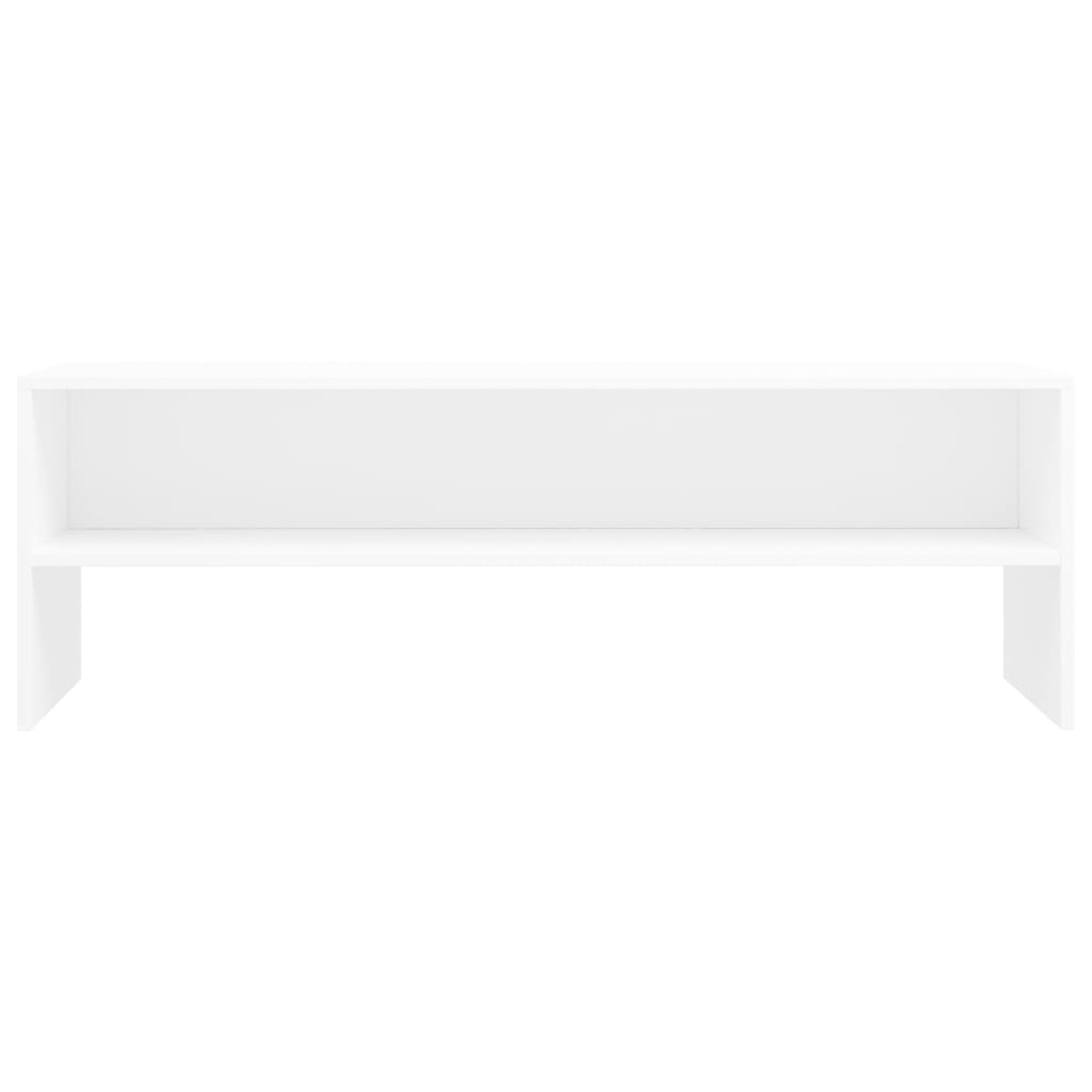 TV Cabinet White 120x40x40 cm Engineered Wood