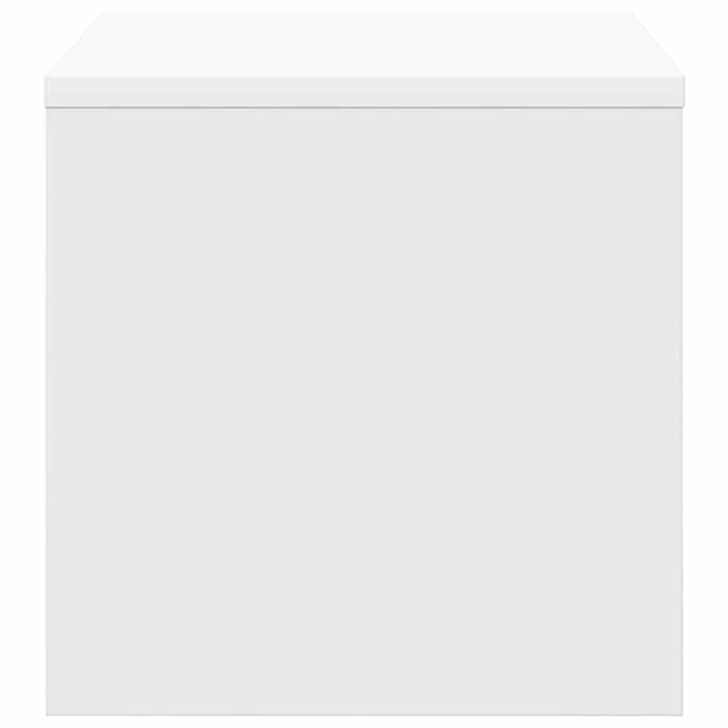 Bedside Cabinets 2 pcs White 40x30x30 cm Engineered Wood