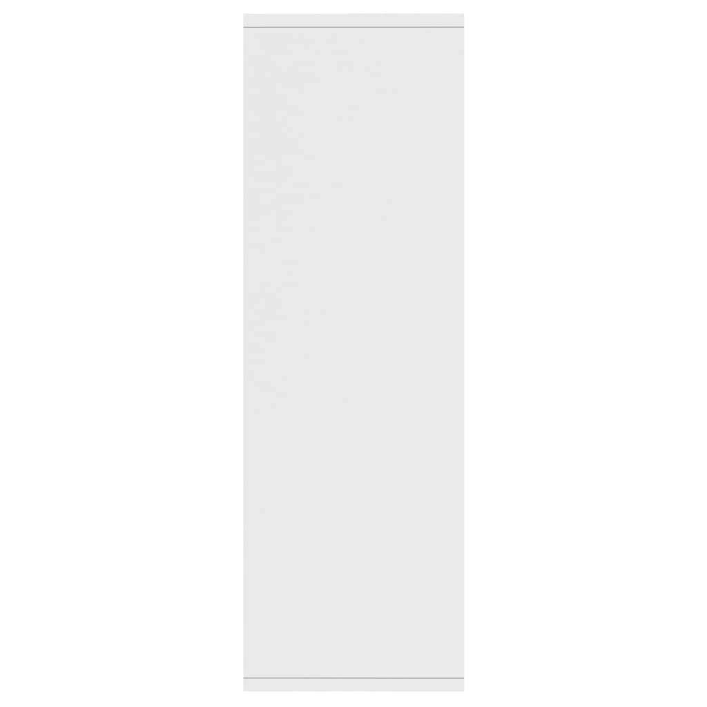 Book Cabinet/Sideboard White 50x25x80 cm Engineered Wood