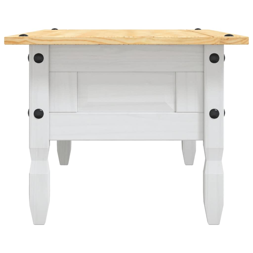 Coffee Table Mexican Pine Corona Range White 100x55x45 cm