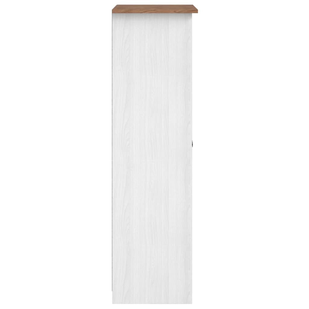 Wardrobe White 80x50x171.5 cm Solid Pine Panama Range