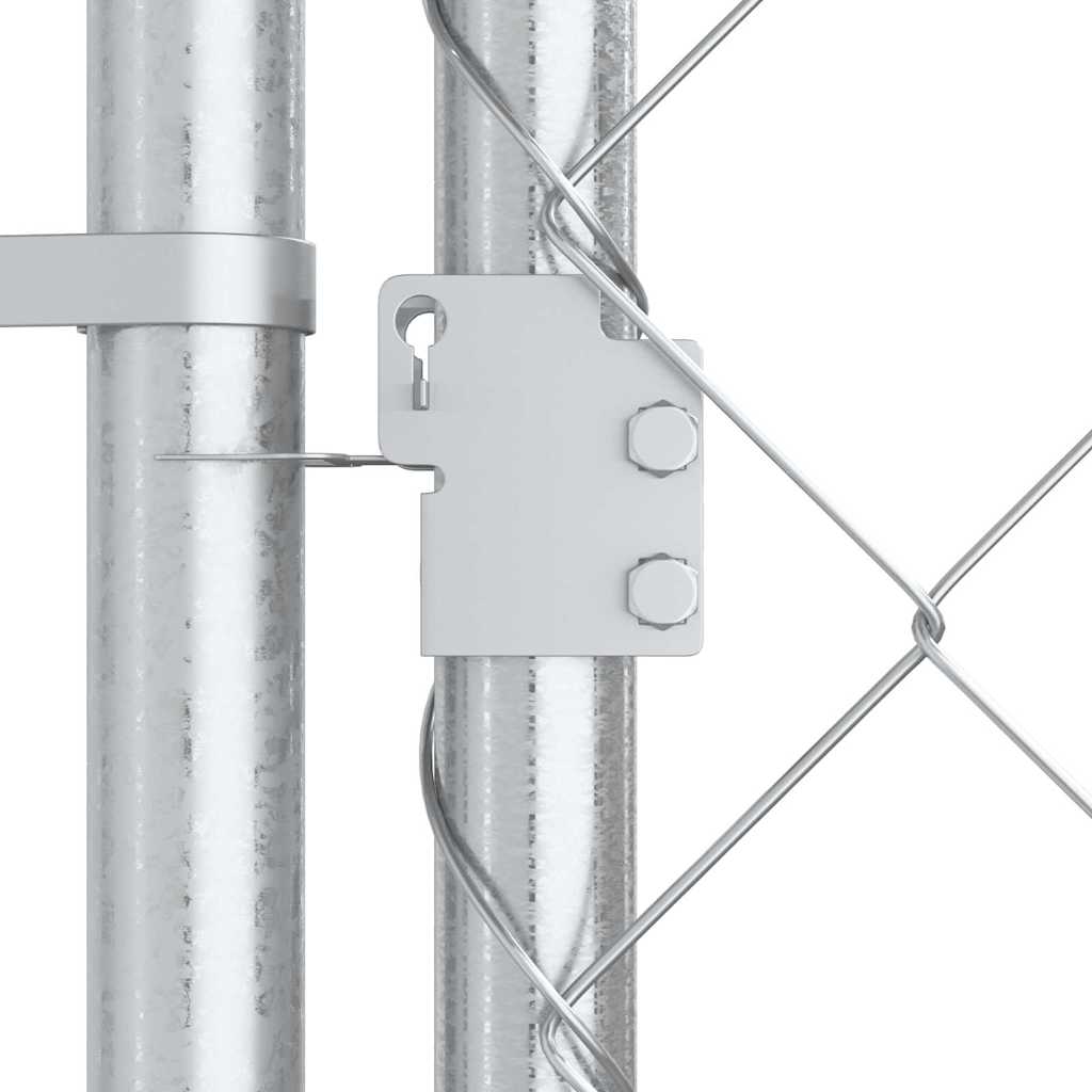 Outdoor Dog Kennel with Roof 382x382x225 cm