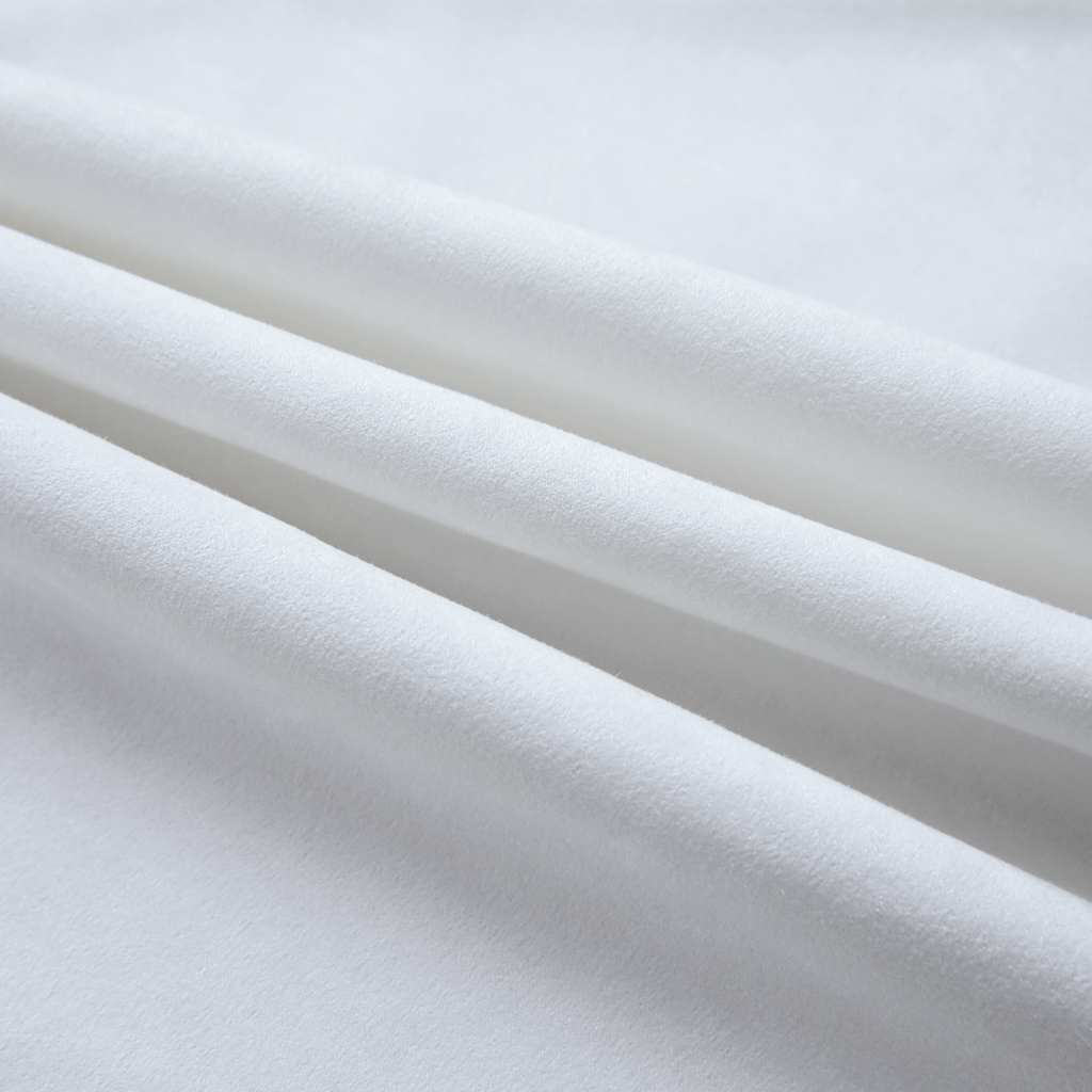 Blackout Curtains with Metal Rings 2 pcs Off White 140x225 cm