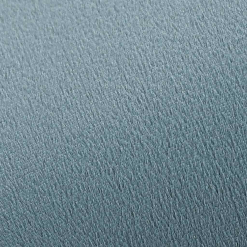 Stool Light Blue and Gold Velvet 28 x 36 cm