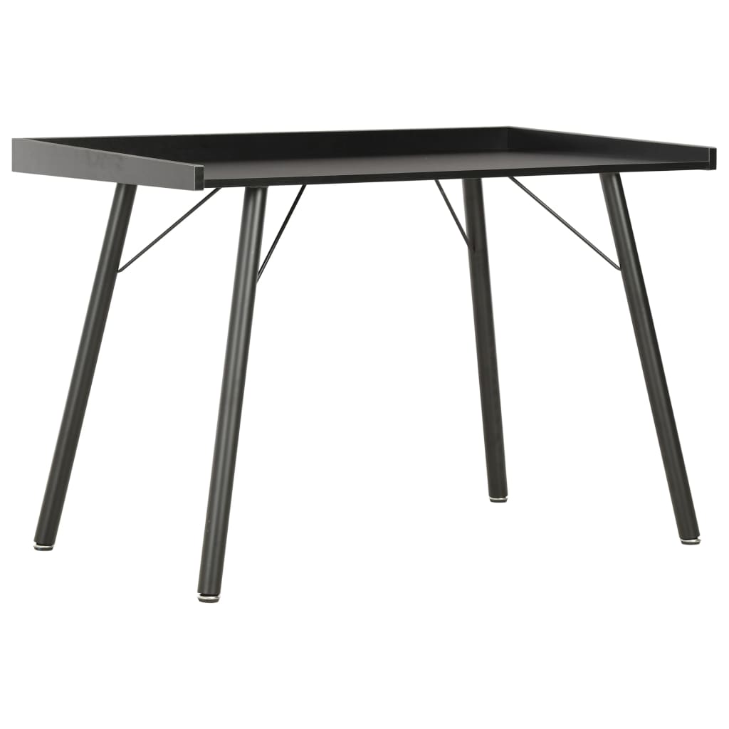 Desk Black 90x50x79 Cm