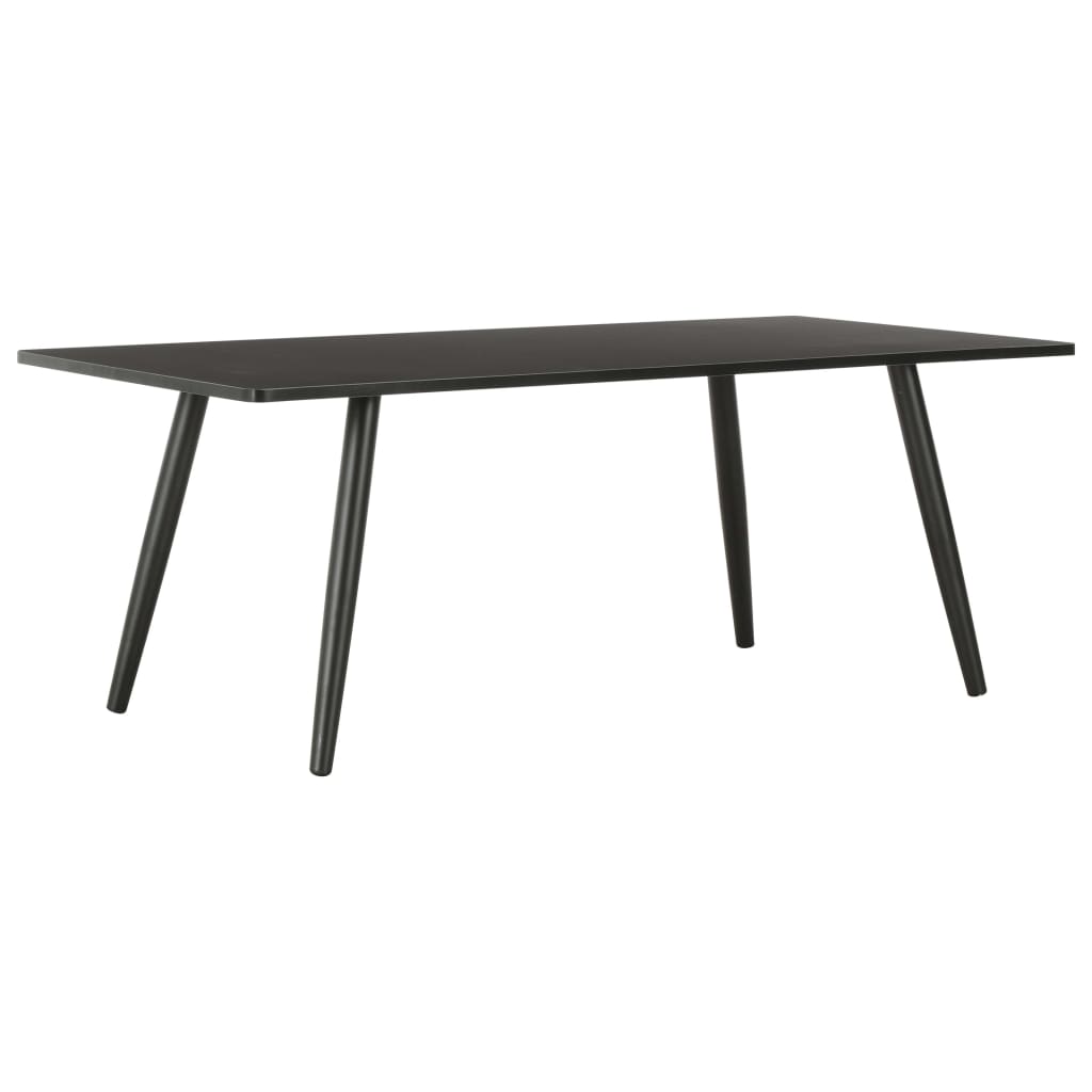 Coffee Table Black 120x60x46 Cm