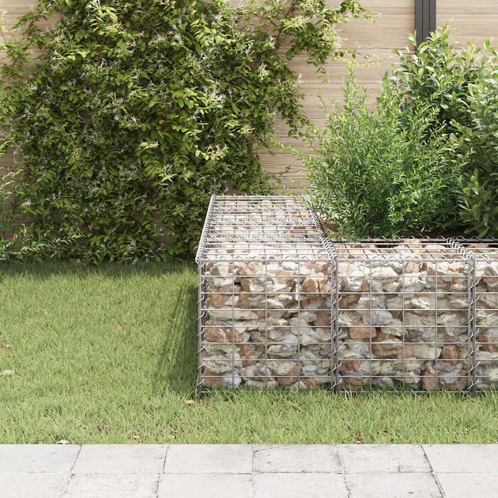 Cube Gabion Raised Bed Steel Wire 40x40x40 cm