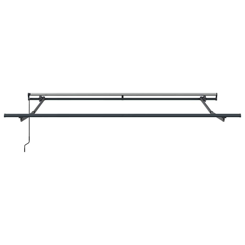 Awning Frame Manual Anthracite 3 x 2.5 m Metal