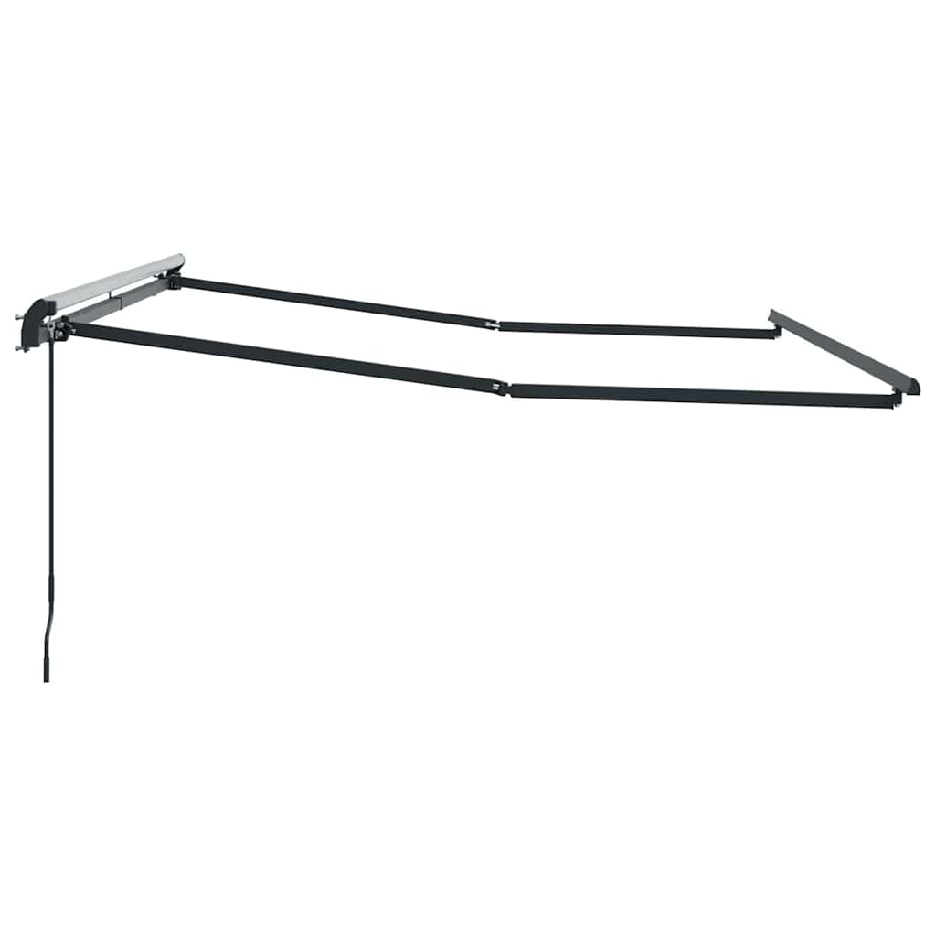 Awning Frame Manual Anthracite 3 x 2,5 m Aluminium