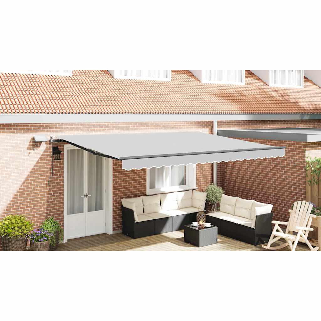 Awning Frame Anthracite 4,5 x 2,5 m Aluminium