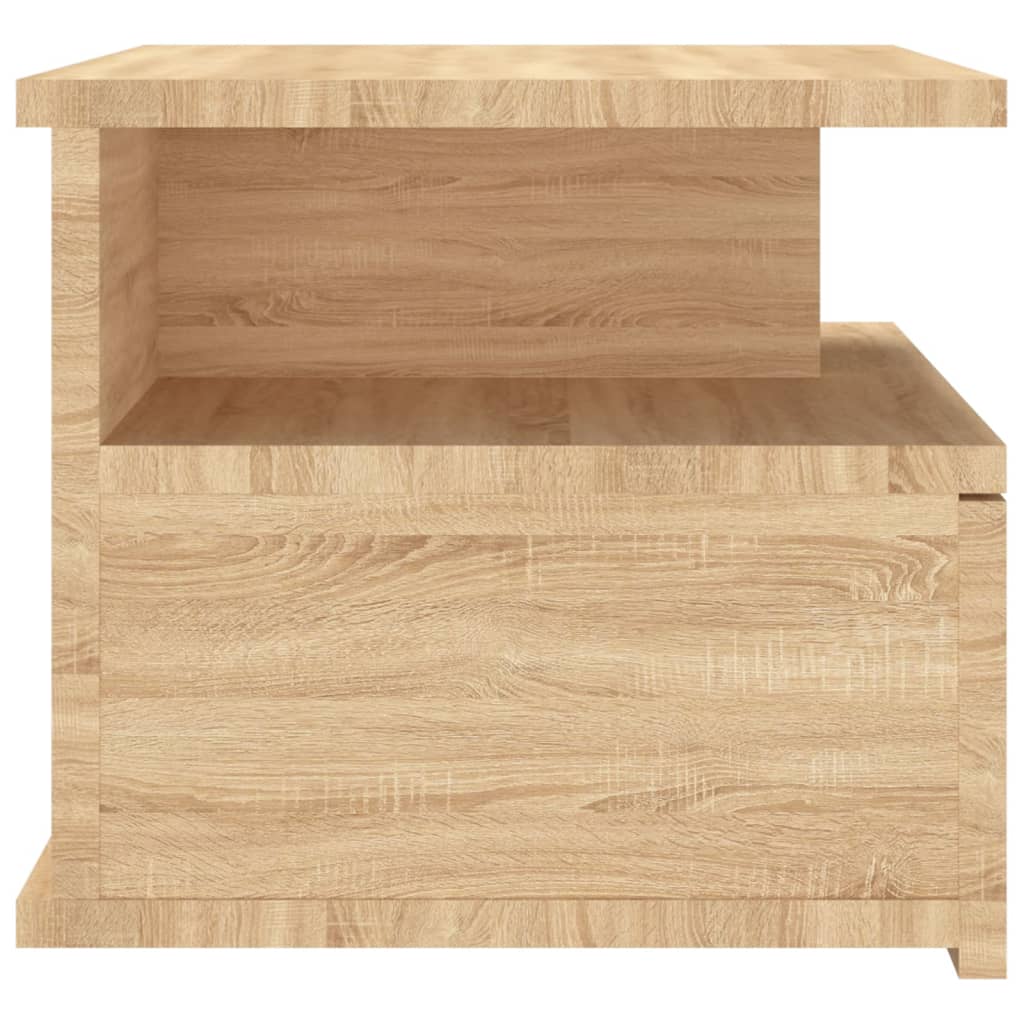 Floating Nightstand Sonoma Oak 40x31x27 cm Engineered Wood