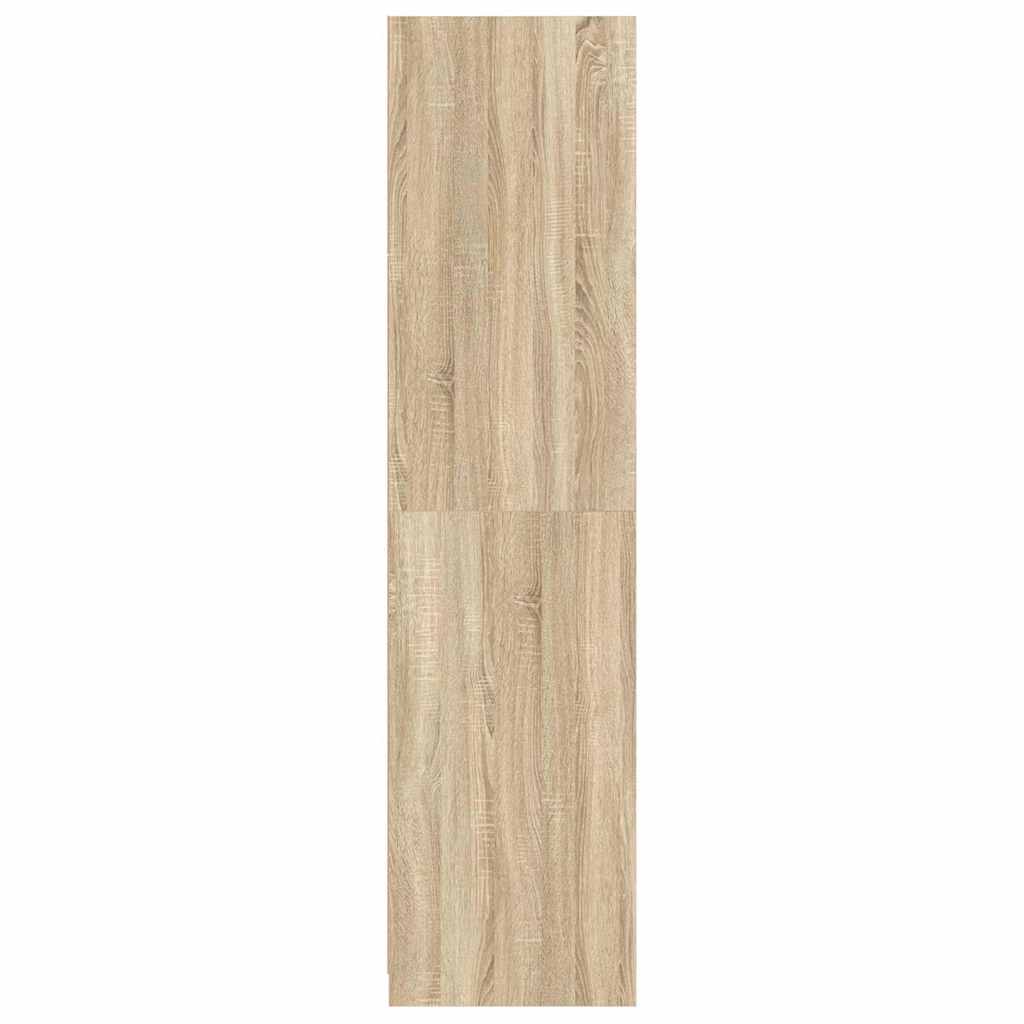 Wardrobe Sonoma Oak 100x50x200 cm Engineered Wood