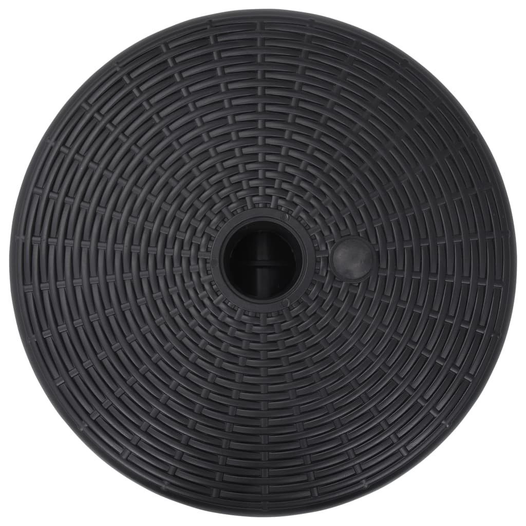 Umbrella Base Sand/Water Filled 24 L Black