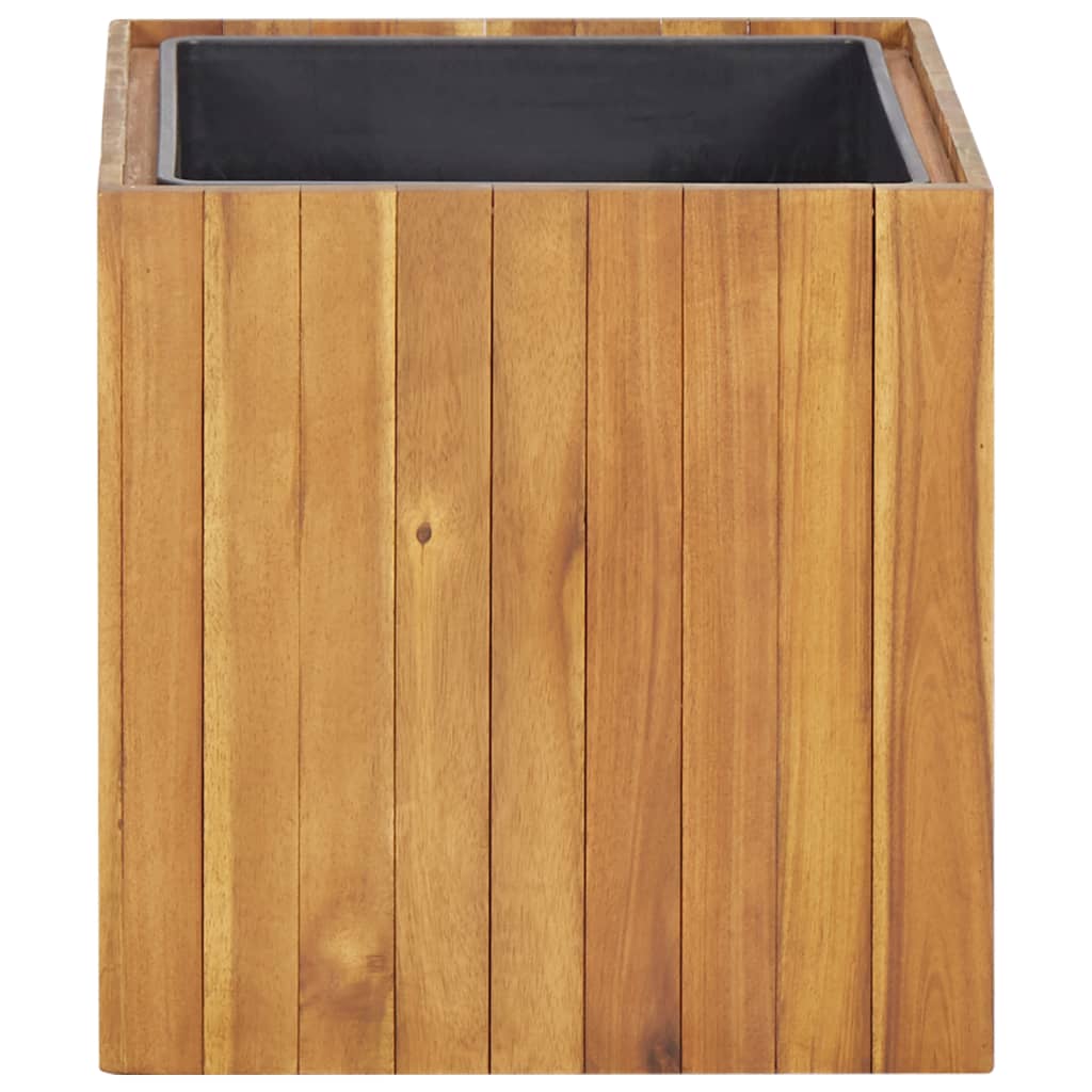 Garden Raised Bed Pot 43.5x43.5x44 cm Solid Acacia Wood