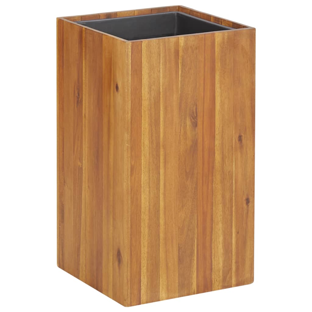 Garden Raised Bed 33.5x33.5x60 cm Solid Acacia Wood