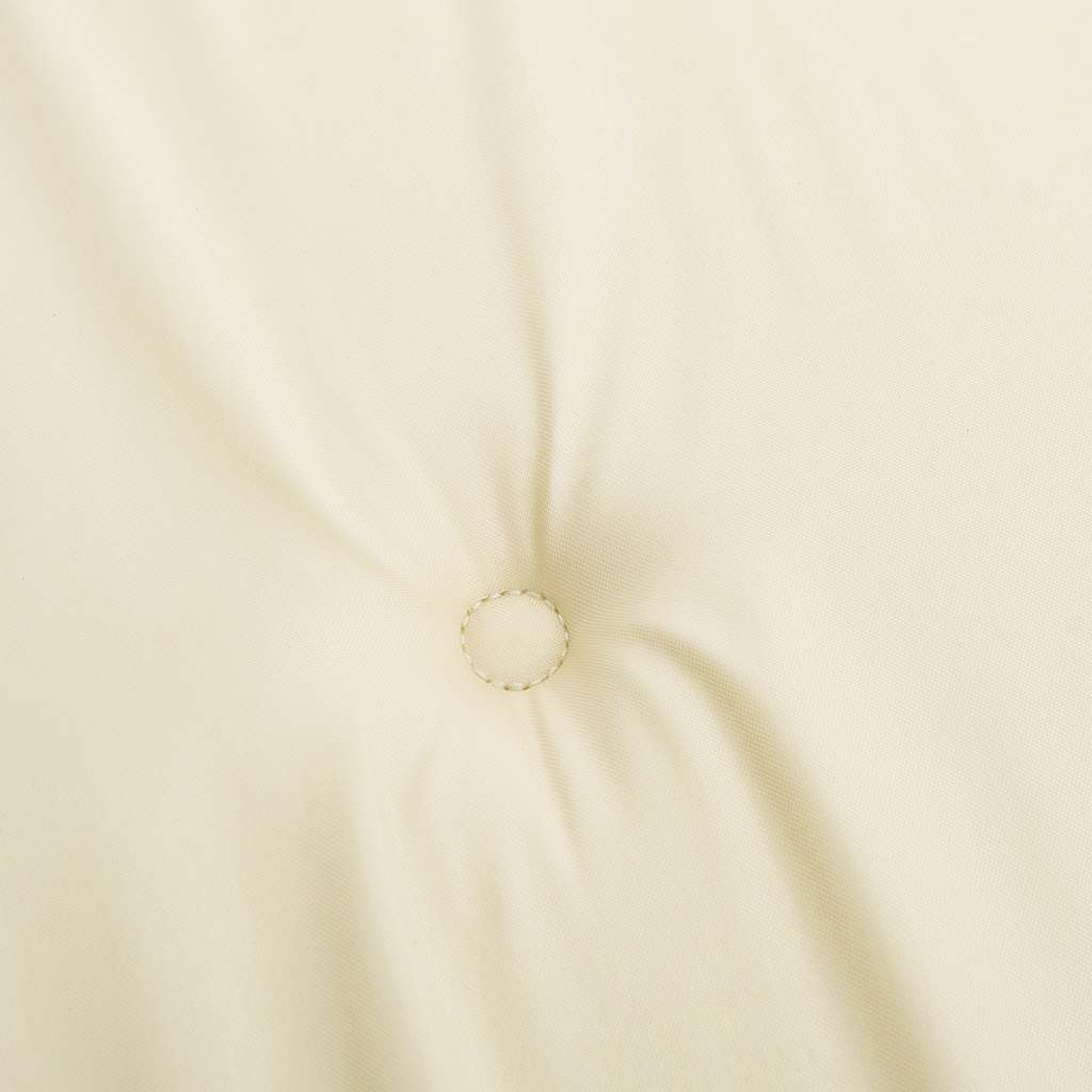 Garden Chair Cushions 4 pcs Cream 40x40x4 cm Oxford Fabric