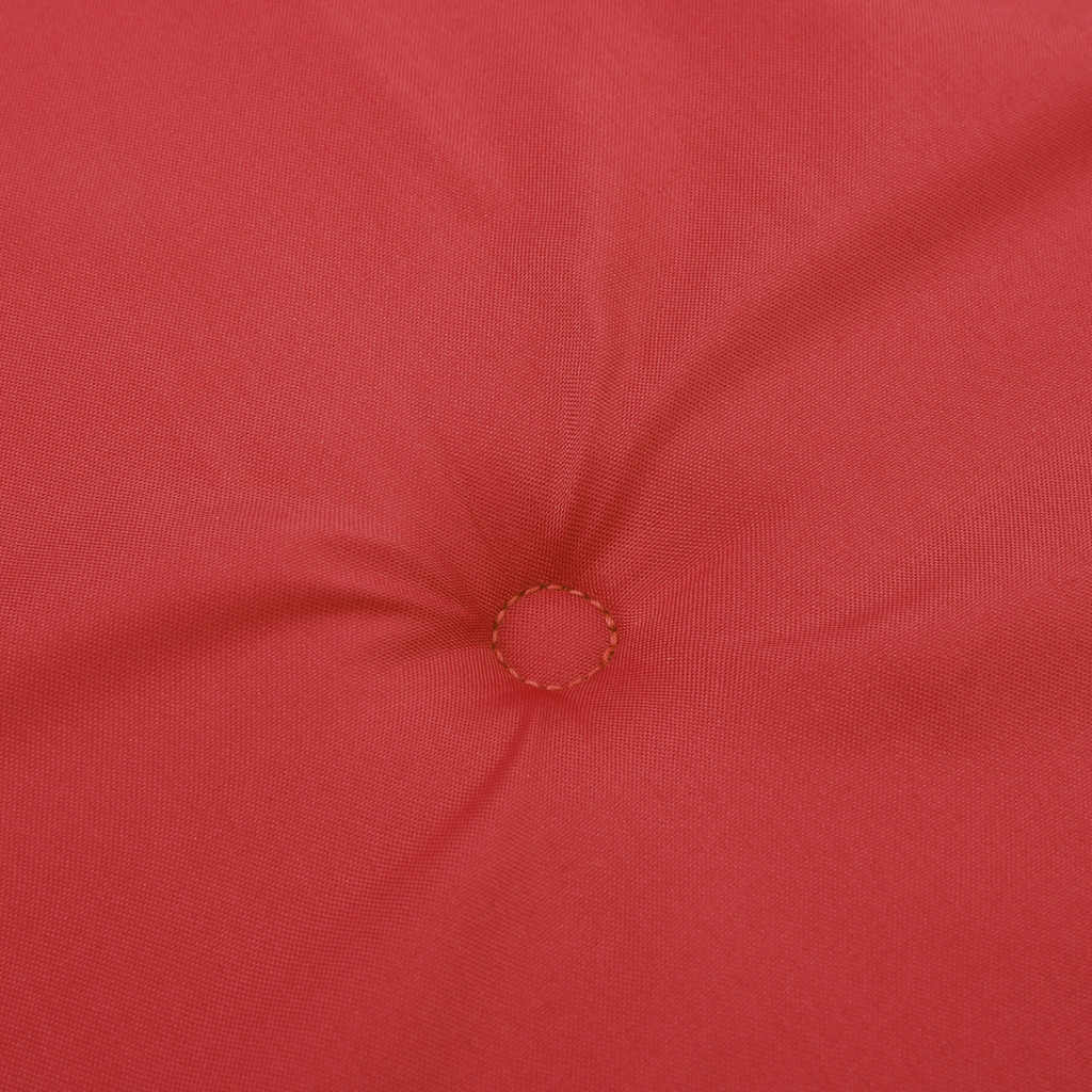 Garden Chair Cushions 2 pcs Red 50x50x4 cm Oxford Fabric