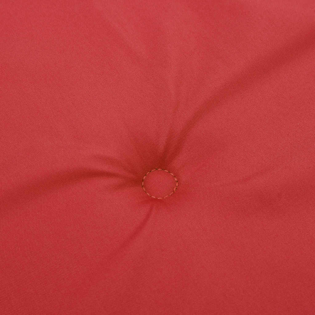 Garden Chair Cushions 2 pcs Red 50x50x3 cm Oxford Fabric